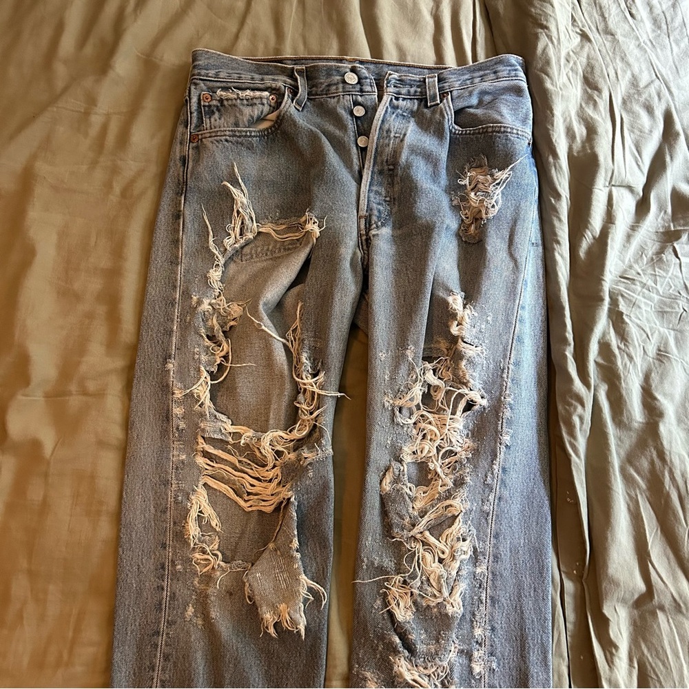 Levi's Classic Light Blue Denim Jeans